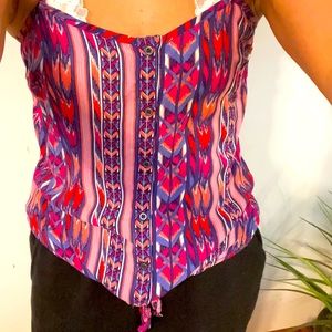 Aztec print tank top!